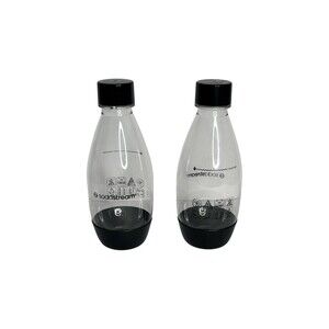 Sodastream 0.5L Twin Pack Dishwasher Safe Slim Bottle New Twin Set